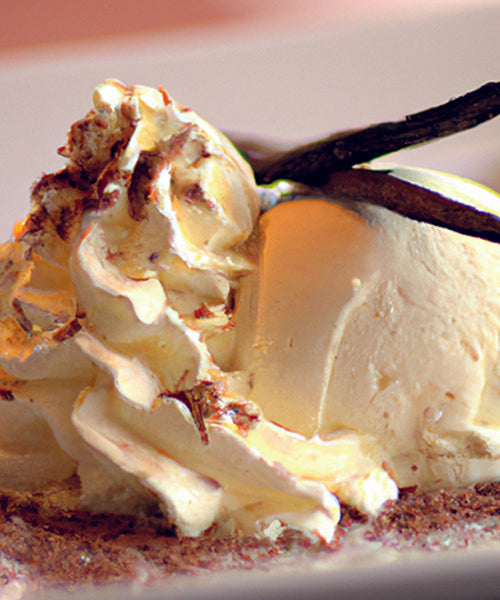 Eis mit Crumble